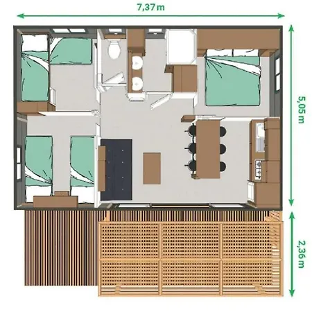 Camping - Piscine - Ccbaieb *